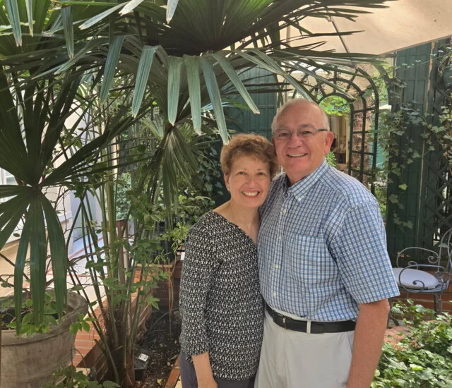 Paula and Dan Cozzo at Oak Trace in Downers Grove, Illinois