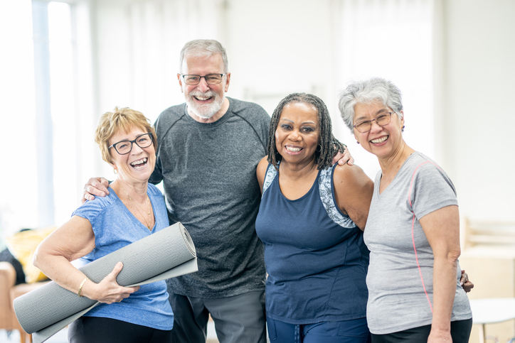 Seniors Fitness Portrait